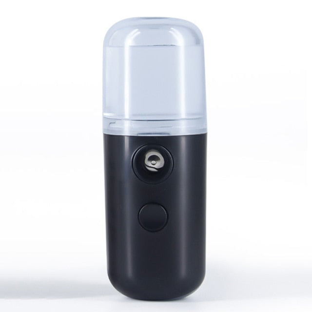 Portable Nano Mist Beauty Sprayer - USB Rechargeable Facial Steamer for Deep Hydration and Moisturizing