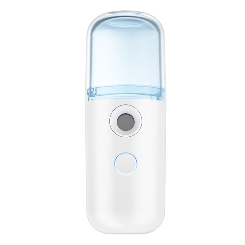 Portable Nano Mist Beauty Sprayer - USB Rechargeable Facial Steamer for Deep Hydration and Moisturizing